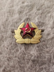 Vintage Original Soviet USSR Badge Pin  Military Insignia D73