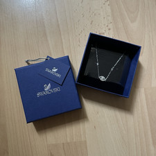 Swarovski Silber Optik Halskette Rhodiniert K...