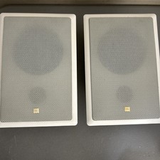 Pair Of JBL FM52 Residential group Ceiling Wired Speaker White