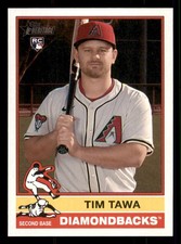 2025 Topps Heritage #651 Tim Tawa Arizona Diamondbacks RC