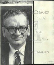 1968 Press Photo Murray Henderson, newly appointed of LA State Penitentiary