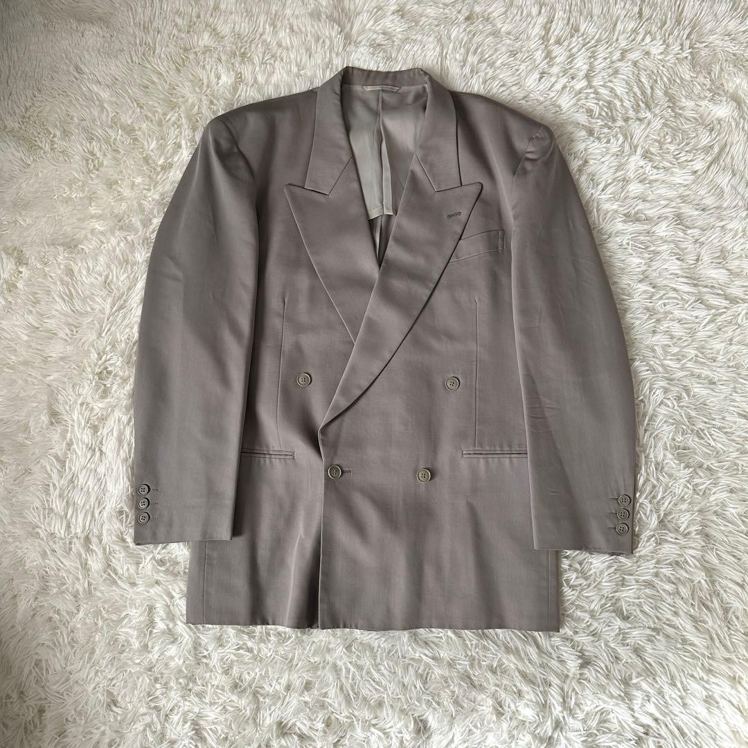 Suit setup light gray double L equivalent wide Y2… - image 3