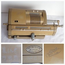 Tiger Antique manual calculator Interior 