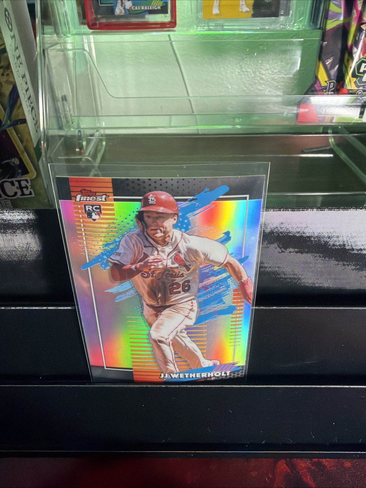2026 Topps Finest - JJ Wetherholt Uncommon RC  Cardinals #127