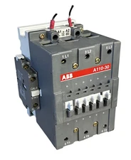 ABB A110-30-11-84 Contactor – 3-Pole, 120VAC Magnetic Coil, Screw Terminals