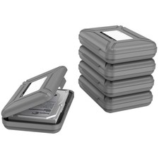 5 Pack 3.5" HDD/SSD Case Set - Anti-Static Storage Box