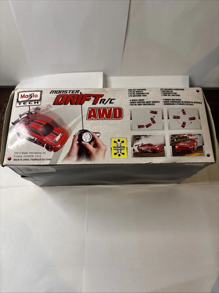 MAISTO TECH R/C Sideway AWD 49 MHz Drifting Car #81161 - Image 4 of 4