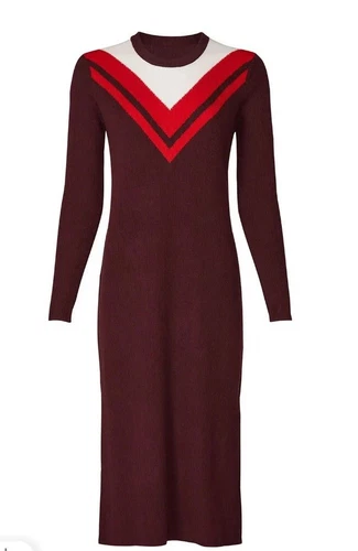 Abito donna Tory Burch lana taglia XL midi