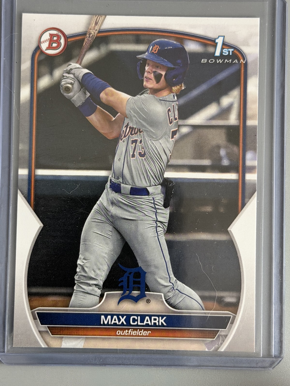 2023 Bowman Draft - Max Clark #BD-76 (RC)