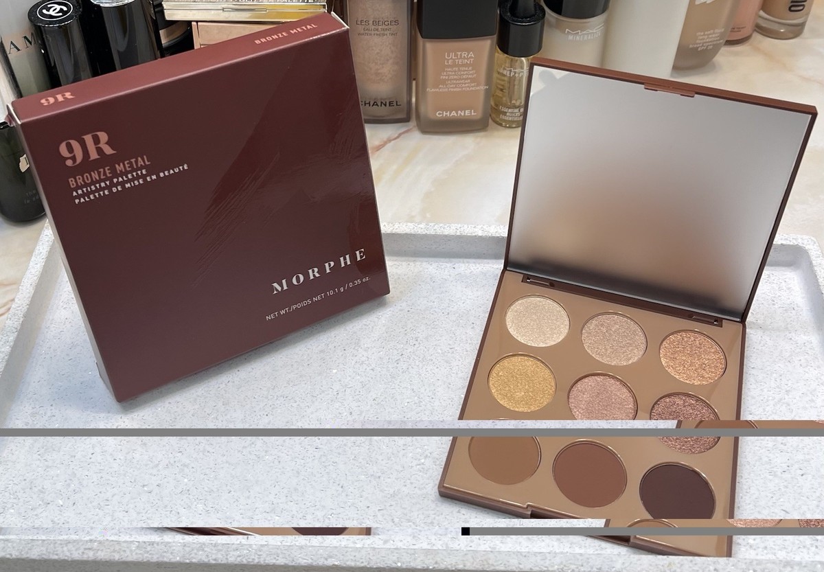 Morphe ~ '9R BRONZE METALS' ~ Artistry Eyeshadow Palette 🎨 ~ Full