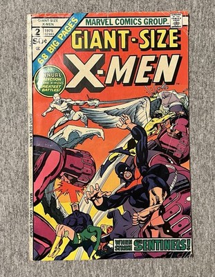 Giant Sized X-Men #2 Comic Book 1975