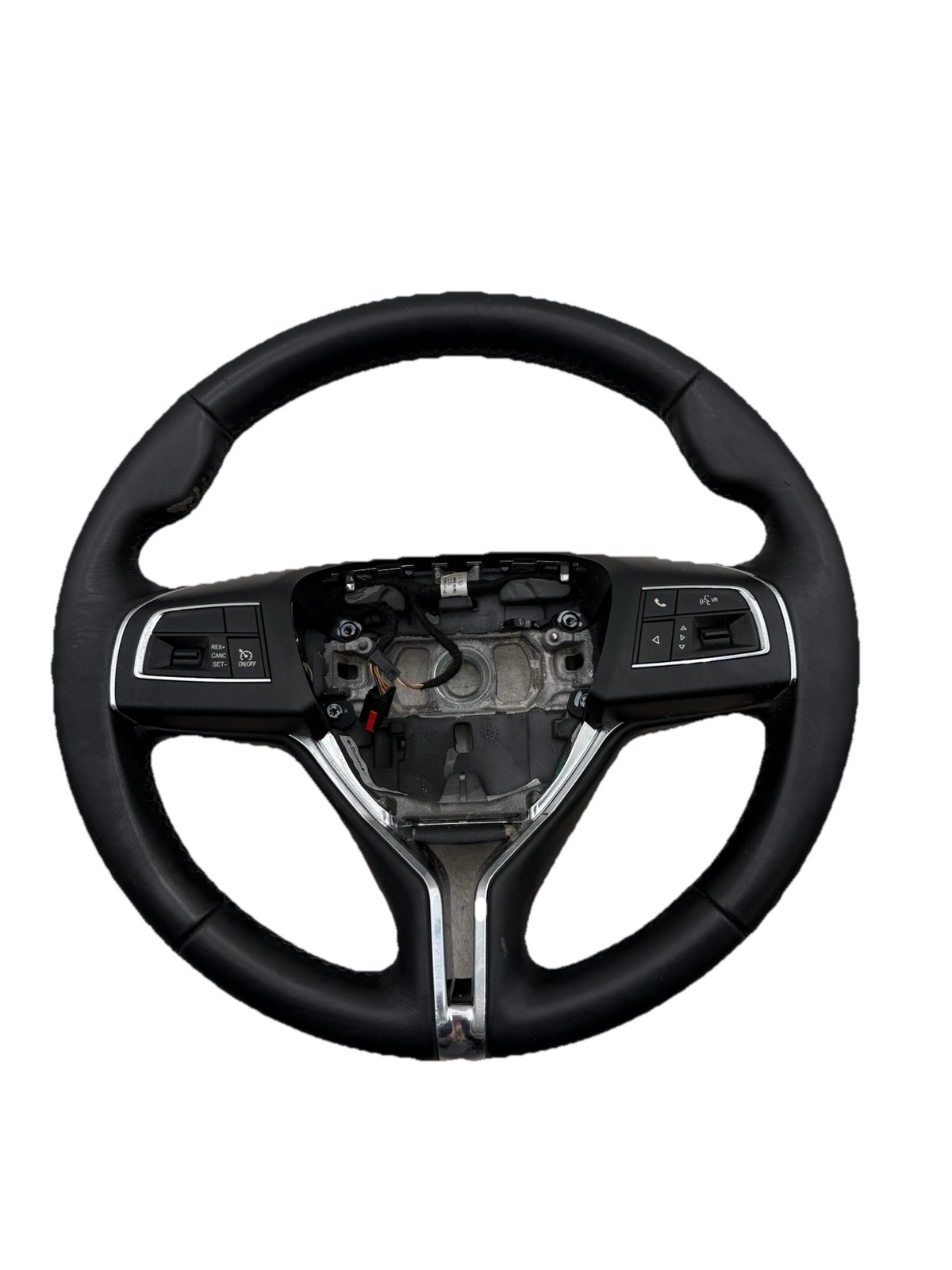 2018-2021 MASERATI GHIBLI BLACK LEATHER STEERING WHEEL OEM 2019 2020