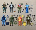 GI Joe Figure Lot of 8 Shipwreck Bazooka Ripcord Alpine Torpedo Mutt Shockwave +