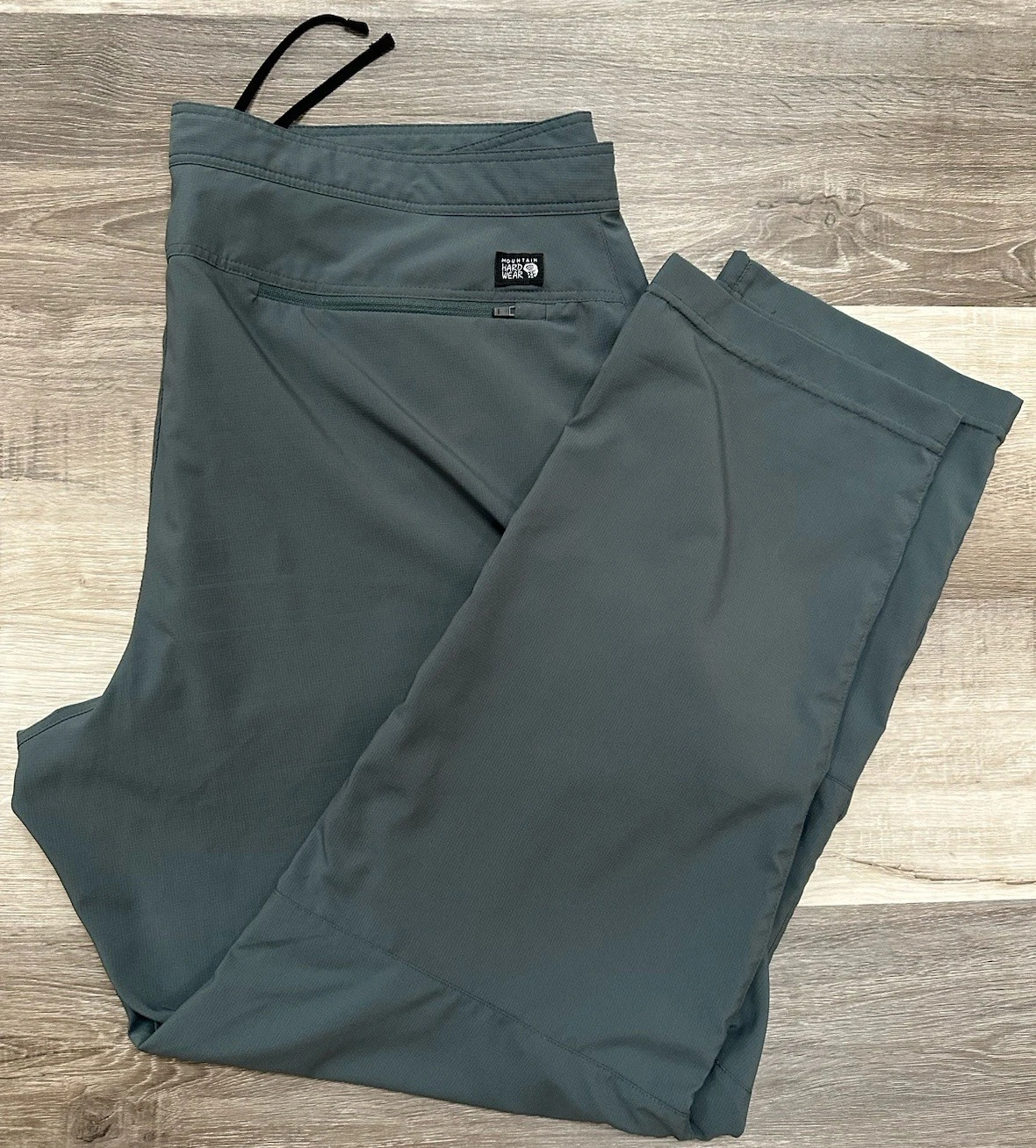 Mountain Hardware Hiking Pants 42x31 Green Gorpcore Lightweight Outdoor Mens