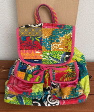 Piero Erbacci PE Florence Stoff Rucksack bunt pink verspielt Damen