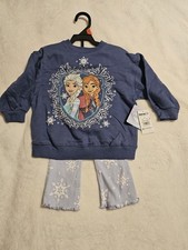 Disney Frozen 2pc Legging Set Girl New with Tags