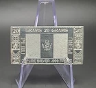 The Silver Mint 20 Gram .999 Silver Bar Peru