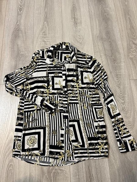 Women Tally Weijl Shirt Black Viscose 36 / S / 44