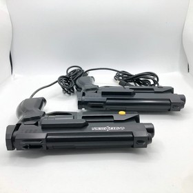Sega Saturn Gun Controller Virtua Cop HSS-0152 HSS-0122 set Box CRT TV Tested