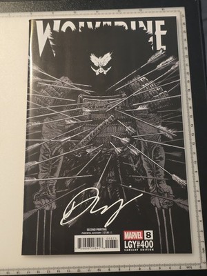 Wolverine #8 (LGY 400) Daniel Warren Johnson 2nd Print Variant Signed W/COA
