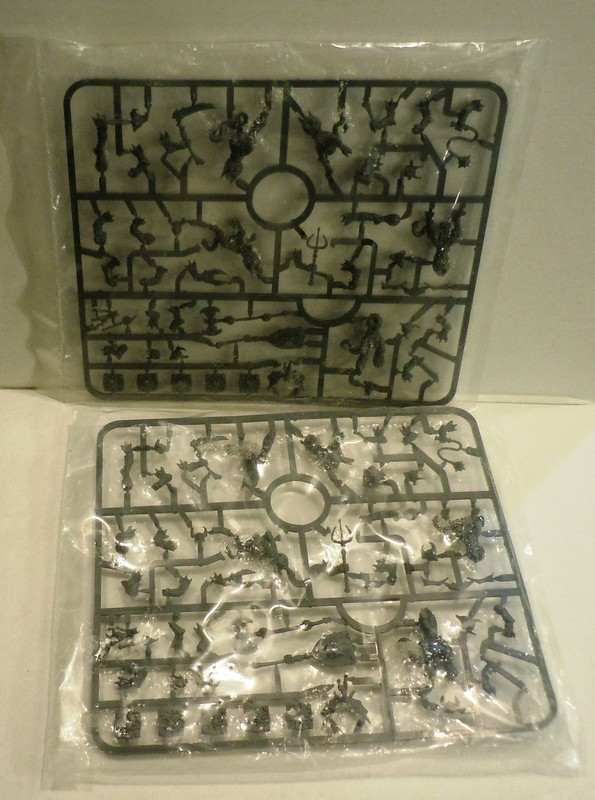 Mantic Kings of War sprues:  Lower Abyssals x2