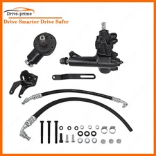 Power Steering Gear Box Upgrade Conversion Kit For 1955-57 Chevy Belair 150 NEW