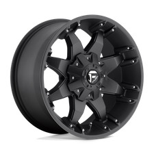 20x9 Fuel D509 Octane Matte Black Wheel 5x4.55x5 -12mm