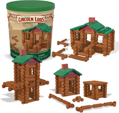 Lincoln Logs 100th Anniversary Collector's Tin Set