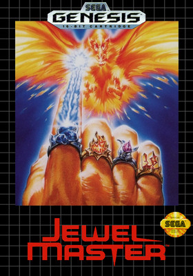 Jewel Master (Usa) Sega Genesis 2''X3'' Pin Button Badge