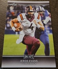 2017 Leaf Draft - Jerod Evans #37 (RC)