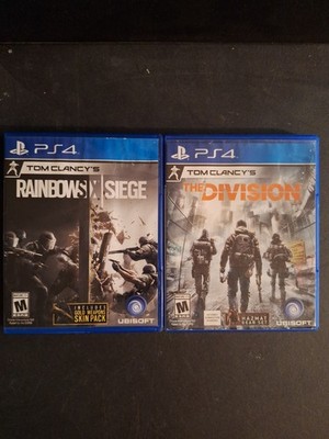 Tom Clancys Rainbow Six Siege & The Division (PlayStation 4, PS4) 2 Game Bundle