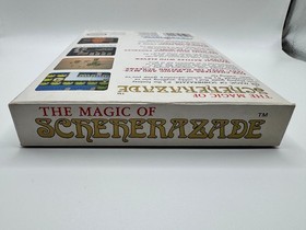 Nintendo NES The Magic of Scheherazade NICE WORKS w/ box, styrofoam instructions