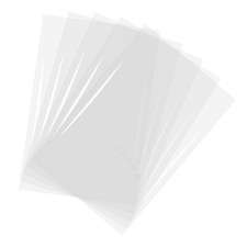 100 Pcs Heat Shrink Wrap Bags, 4" x 6" POF Clear Heat Shrink Film Wrap Bags