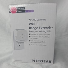 NETGEAR EX6110-100NAS AC1200 WiFi Range Extender CSZ 