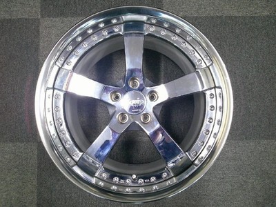 JDM WORK Equip E05 19x9.0J 10.0J +40 PCD114.3 5H O-disc 3-piece