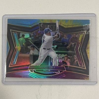 Panini 2025 Select Diamond Level Nelson Cruz Rangers Prizm #276 /25