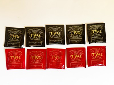 TWG Tea 10 Individual Teabags Singapore Breakfast Vanilla Bourbon