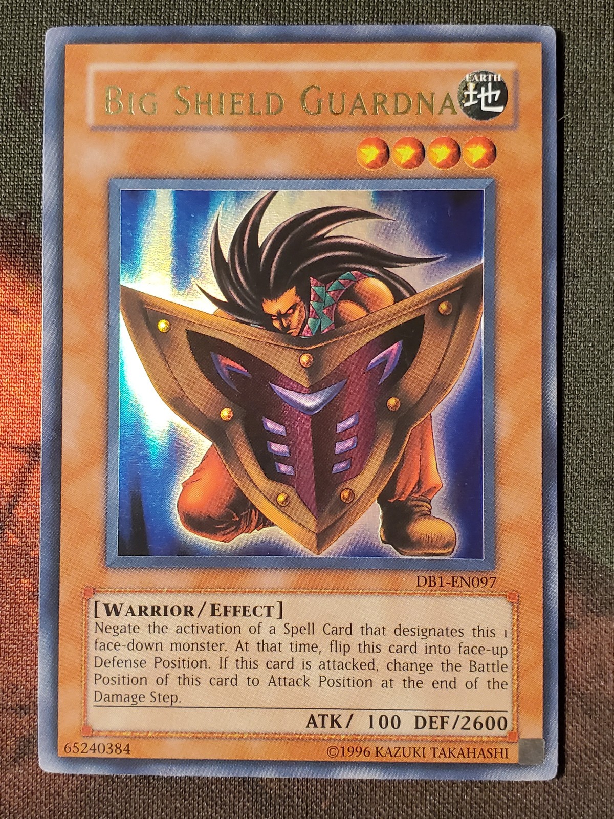 Big Shield Guardna DB1-EN097 YuGiOh Dark Beginning 1 trading card — raw and PSA graded price guide