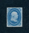 drbobstamps US Scott #86 Used VF w/ Tiny Thins & Unusual Light Cancel SCV $450