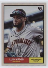 2024 Topps Archives 1961 Topps Rainbow Foilboard 48/199 Luis Matos #37 b4d