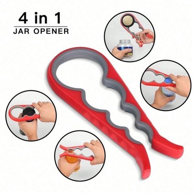 Easy Grip Gummi Glasöffner Greifer Multi Tool Kappe Deckel Flaschenöffnung Arthritis
