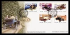 DR WHO 2003 NEW ZEALAND FDC CLASSIC CARS CACHET COMBO $2 M71058
