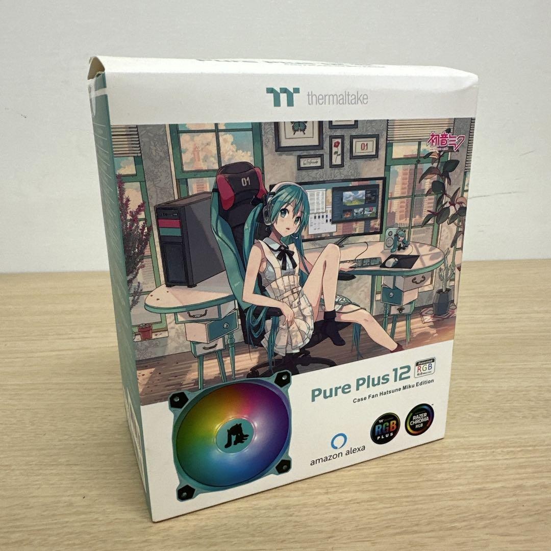 Pure Plus 12 RGB Case Fan Hatsune Miku Edition TSUKUMO Limited New