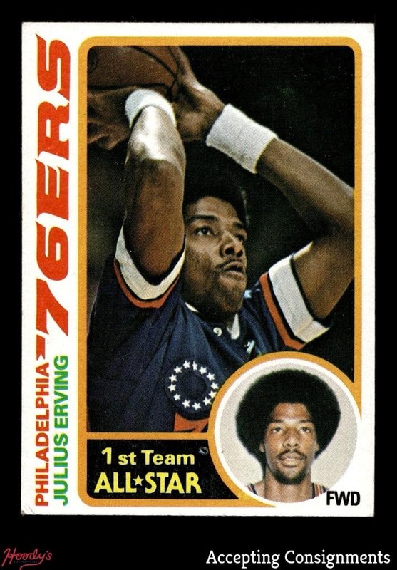 1978-79 Topps #130 Julius Erving EX - EX/MT 76ers HOF