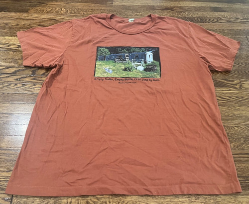 Shouting Matches T-Shirt Adult 2XL Brown 2013 Empty Trailer Concert Merch Band