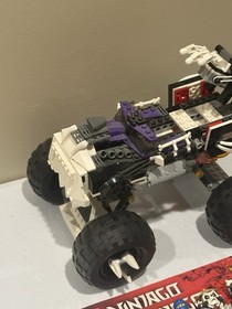 LEGO NINJAGO 2506: Skull Truck  W/ Minifigures & Instructions
