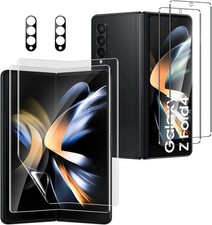 Tempered Glass Screen Protector for Samsung Galaxy Z Fold 4 - 2X Protection wit