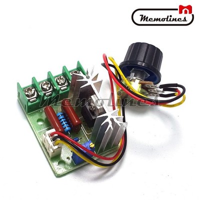 2000W High Power Voltage Regulator Switch Motor Speed Controller Module 50-220V 
