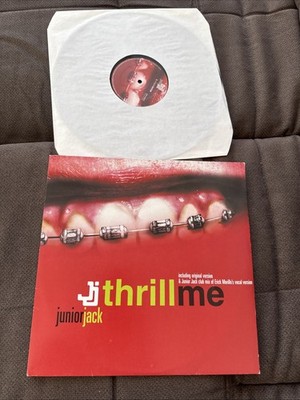 Junior Jack   Thrill Me Vinyl Near Mint