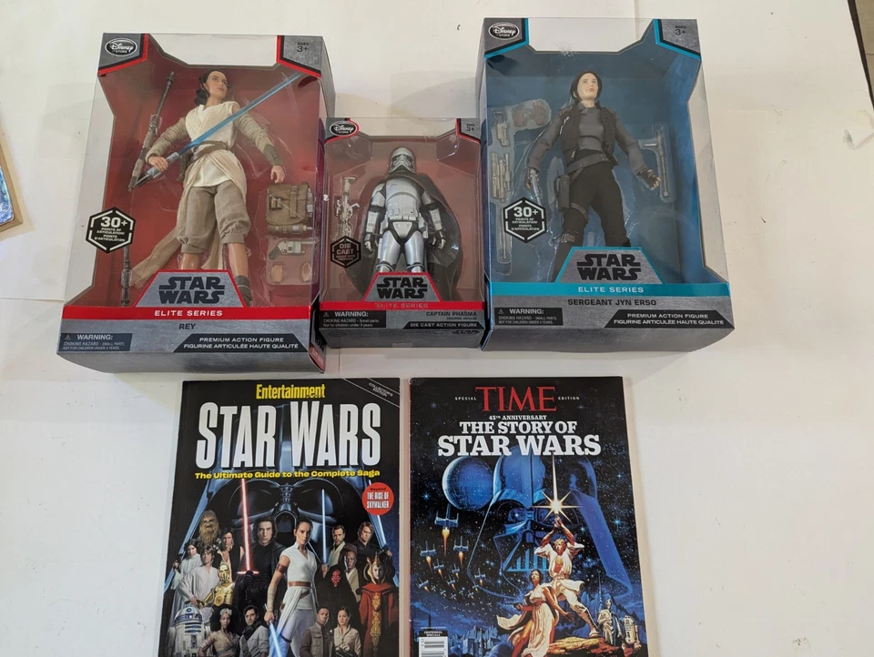 Фигурки Star Wars Disney Rea Capt.Plasma Джин Эрсо Скайуокер Дарт Вейдер  - Изображение 2 из 4